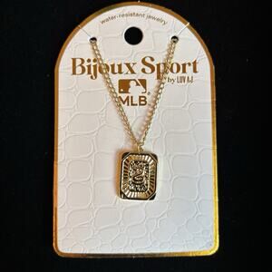 NWT PHILADELPHIA PHILLIES MLB Necklace Women’s Jewelry LUV AJ Brass New Baseball
